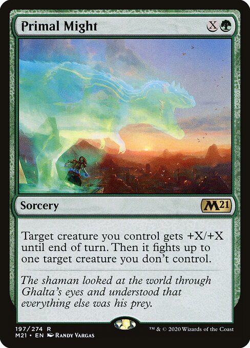 Primal Might (197) - Core Set 2021 - Game On