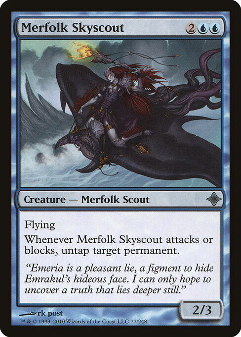 Merfolk Skyscout (77) - Rise of the Eldrazi - Game On