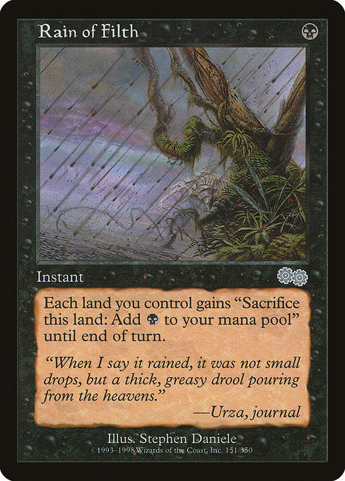 Rain of Filth (151) - Urza's Saga - Game On