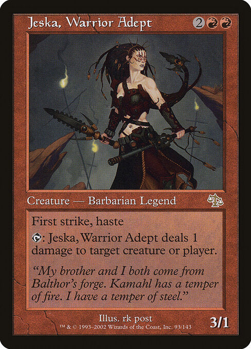 Jeska, Warrior Adept (93) - Judgment - Game On