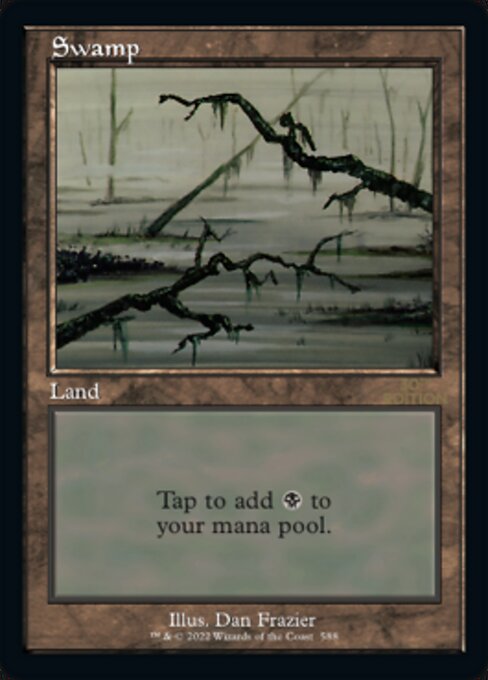 Swamp (588) - 30th Anniversary Edition - Game On
