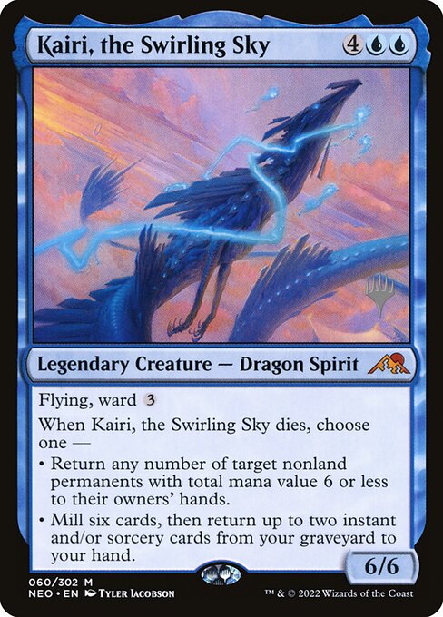 Kairi, the Swirling Sky (60p) - Kamigawa: Neon Dynasty Promos - Game On