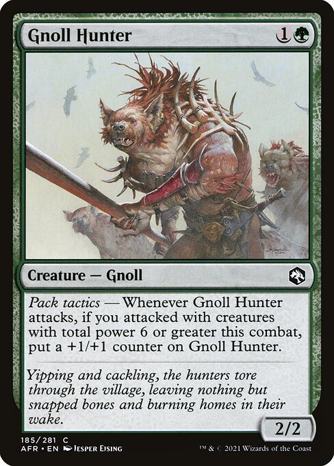 Gnoll Hunter (185) - Adventures in the Forgotten Realms - Game On