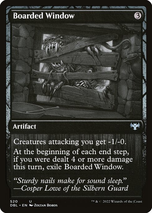 Boarded Window (520) - Innistrad: Double Feature - Game On
