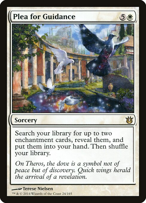 Plea for Guidance (24) (Foil) - Born of the Gods - Game On