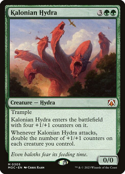 Kalonian Hydra (305) - March of the Machine Commander - Game On