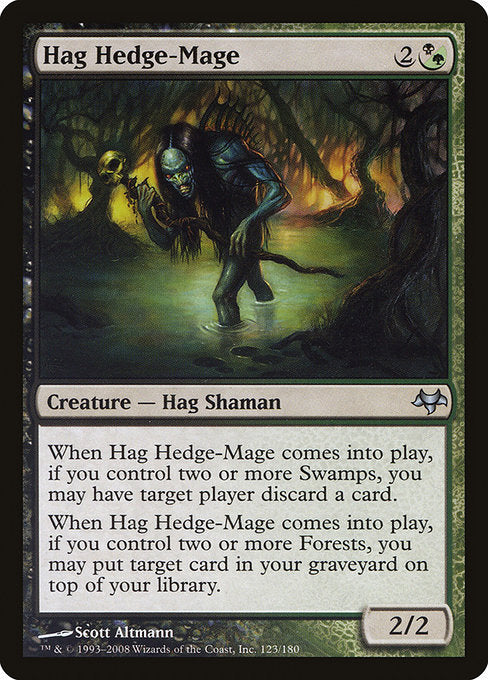 Hag Hedge-Mage (123) (Foil) - Eventide - Game On