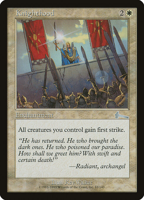 Knighthood (12) - Urza's Legacy - Game On