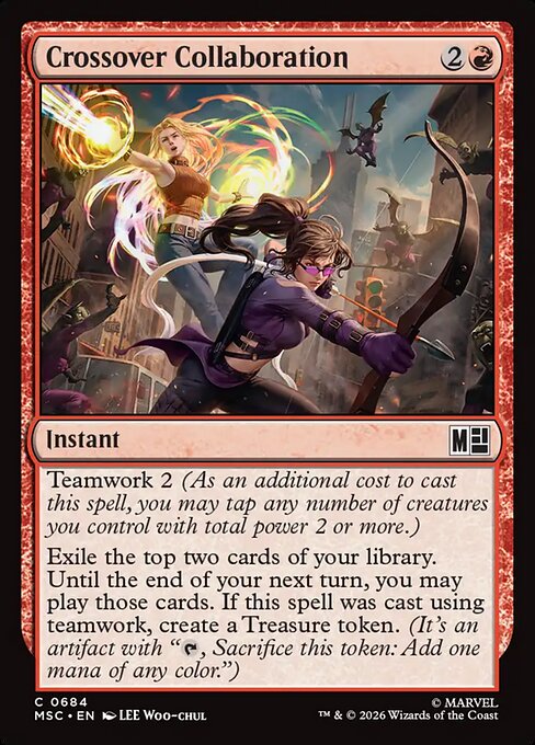 Crossover Collaboration (684) (Foil) - Marvel Super Heroes Commander - Game On