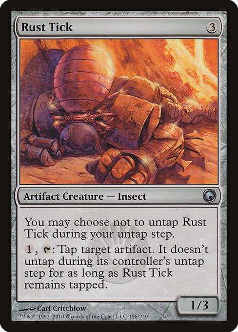 Rust Tick (198) (Foil) - Scars of Mirrodin - Game On