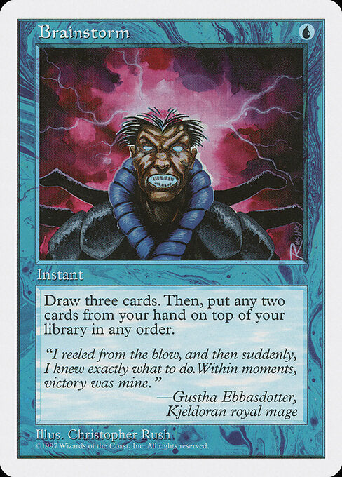 Brainstorm (76) - Fifth Edition - Game On