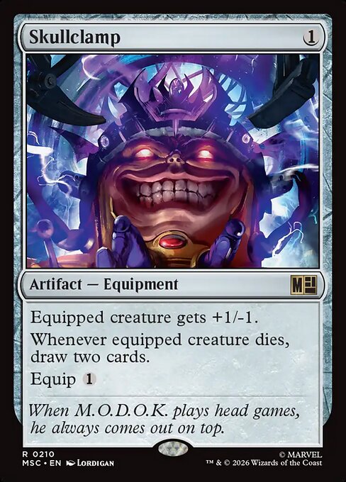 Skullclamp (210) - Marvel Super Heroes Commander - Game On