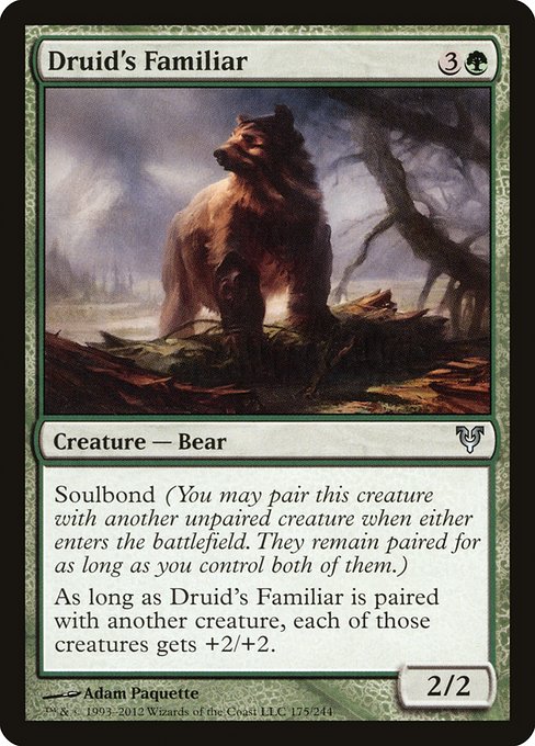 Druid's Familiar (175) - Avacyn Restored - Game On