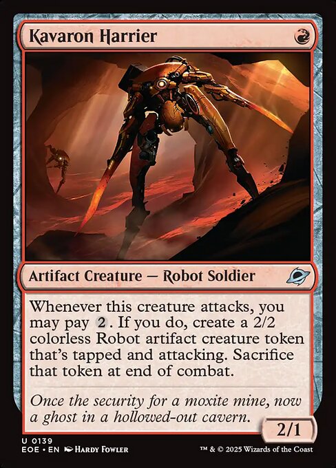 Kavaron Harrier (139) (Foil) - Edge of Eternities - Game On