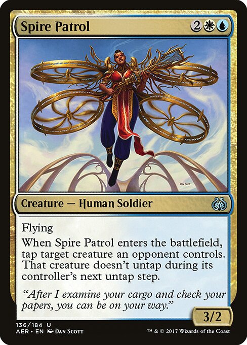 Spire Patrol (136) (Foil) - Aether Revolt - Game On
