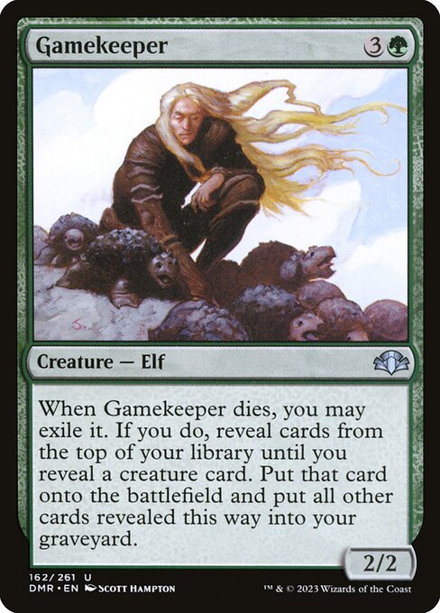 Gamekeeper (162) - Dominaria Remastered - Game On
