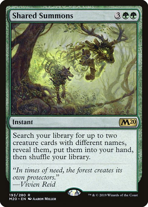 Shared Summons (193) - Core Set 2020 - Game On