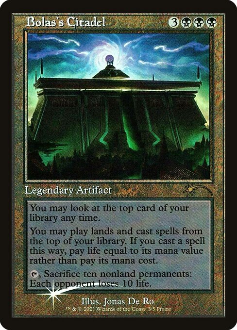 Bolas's Citadel (3) (Foil) - Love Your LGS 2021 - Game On