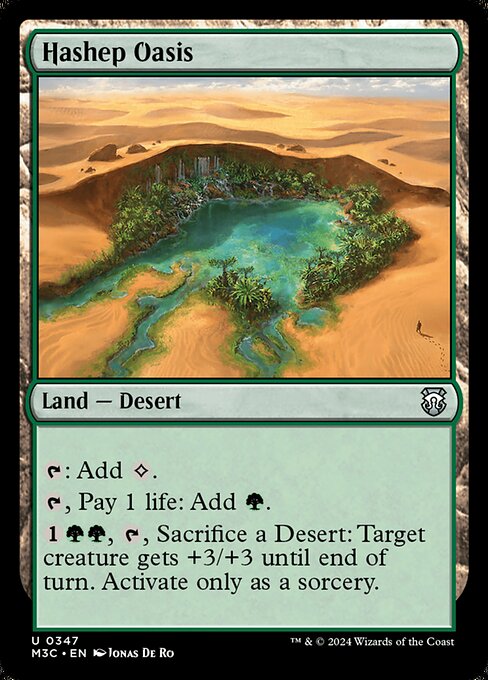 Hashep Oasis (347) - Modern Horizons 3 Commander - Game On
