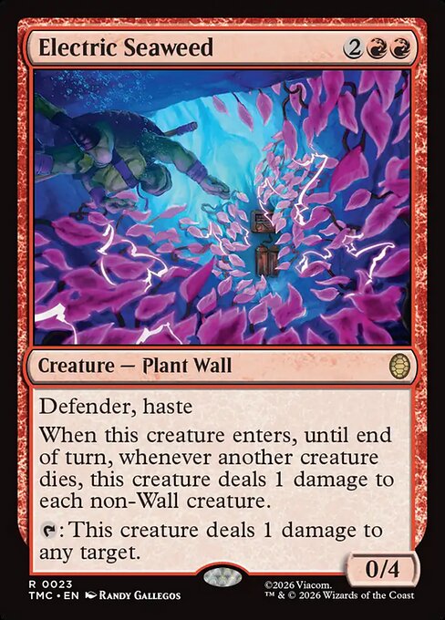 Electric Seaweed (23) - Teenage Mutant Ninja Turtles Eternal - Game On