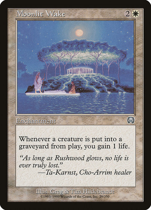Moonlit Wake (29) (Foil) - Mercadian Masques - Game On