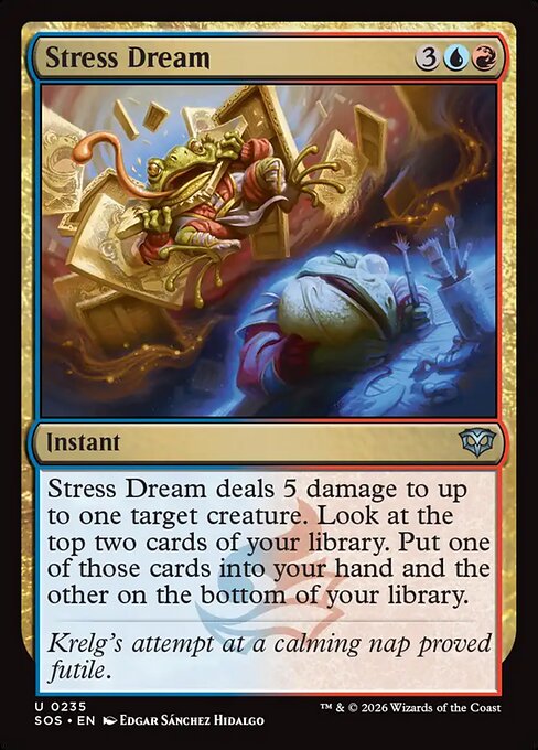 Stress Dream (235) (Foil) - Secrets of Strixhaven - Game On