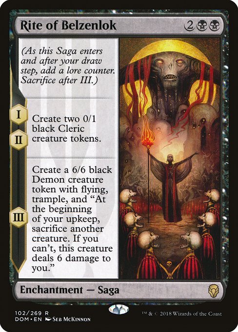 Rite of Belzenlok (102) (Foil) - Dominaria - Game On