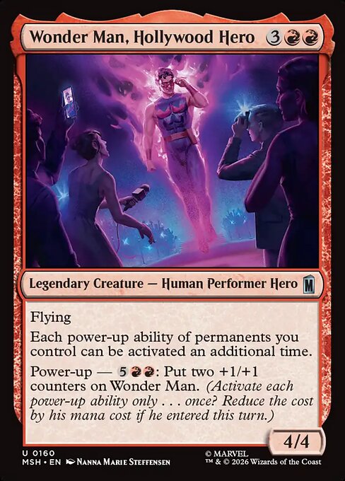 Wonder Man, Hollywood Hero (160) - Marvel Super Heroes - Game On