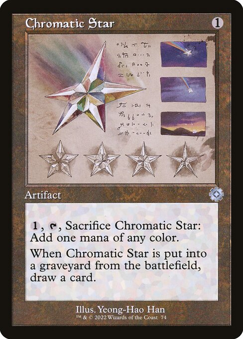Chromatic Star (74) (Foil) - The Brothers' War Retro Artifacts - Game On
