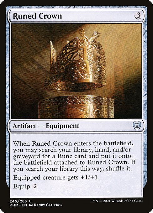 Runed Crown (245) (Foil) - Kaldheim - Game On