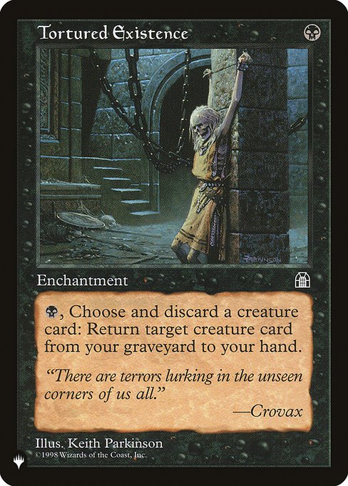 Tortured Existence (STH-74) - The List - Game On