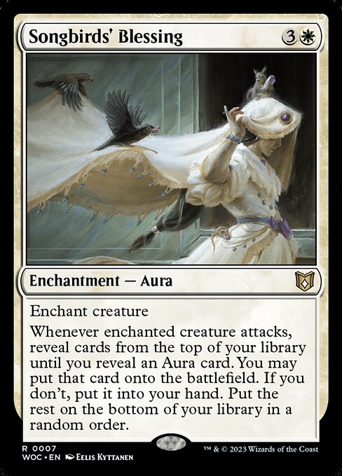 Songbirds' Blessing (7) - Wilds of Eldraine Commander - Game On