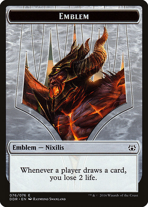 Ob Nixilis Reignited Emblem (76) - Duel Decks: Nissa vs. Ob Nixilis - Game On