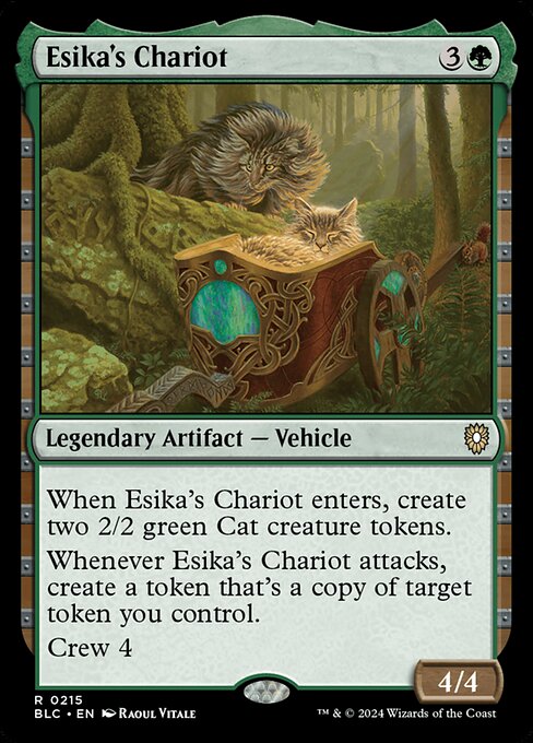Esika's Chariot (215) - Bloomburrow Commander - Game On