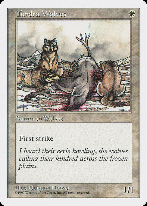 Tundra Wolves (66) - Fifth Edition - Game On