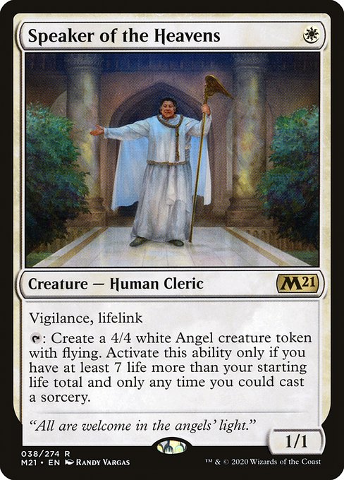 Speaker of the Heavens (38) - Core Set 2021 - Game On