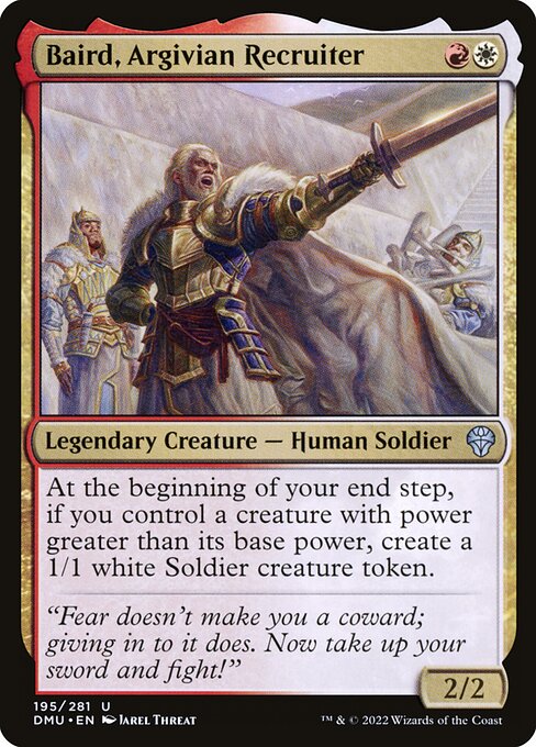 Baird, Argivian Recruiter (195) - Dominaria United - Game On