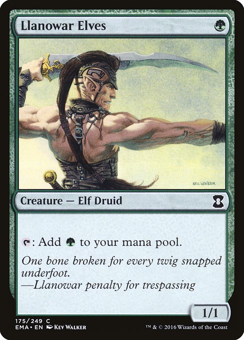 Llanowar Elves (175) - Eternal Masters - Game On