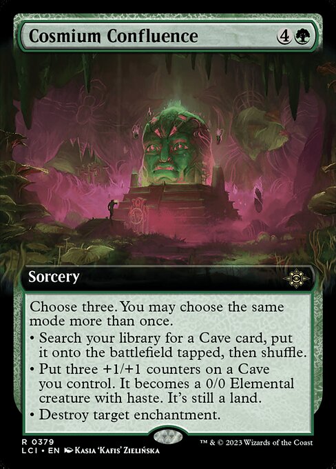 Cosmium Confluence (379) - EXTENDED ART (Foil) - The Lost Caverns of Ixalan - Game On