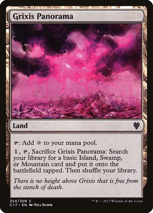 Grixis Panorama (254) - Commander 2017 - Game On