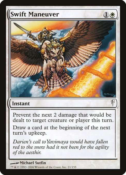 Swift Maneuver (21) (Foil) - Coldsnap - Game On