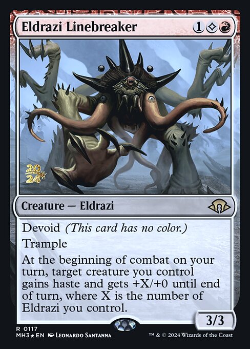 Eldrazi Linebreaker (117s) (Foil) - Modern Horizons 3 Promos - Game On