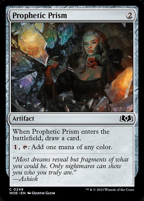 Prophetic Prism (249) (Foil) - Wilds of Eldraine - Game On