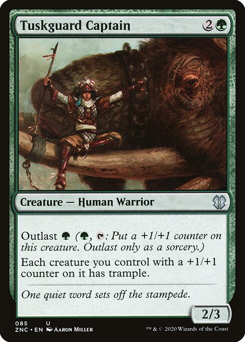 Tuskguard Captain (85) - Zendikar Rising Commander - Game On