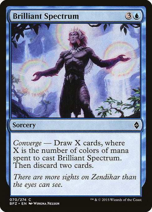 Brilliant Spectrum (70) (Foil) - Battle for Zendikar - Game On