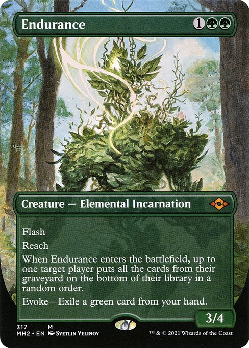 Endurance (317) - BORDERLESS - FULL ART - Modern Horizons 2 - Game On