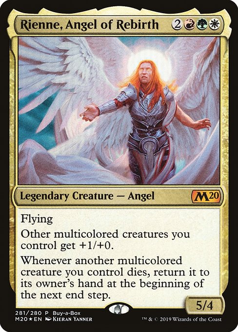Rienne, Angel of Rebirth (281) (Foil) - Core Set 2020 - Game On