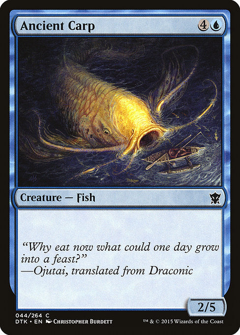 Ancient Carp (44) - Dragons of Tarkir - Game On