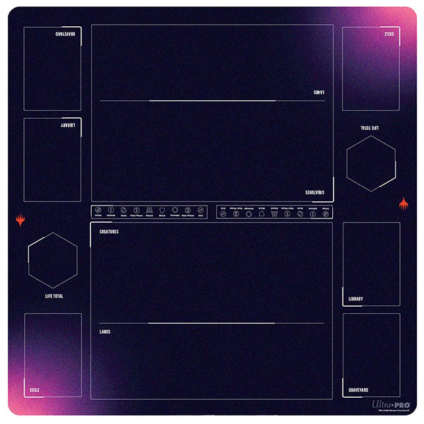 2 Player Playmat with zones - Game On