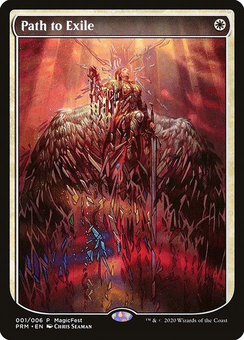 Path to Exile (1) - FULL ART (Foil) - MagicFest 2020 - Game On
